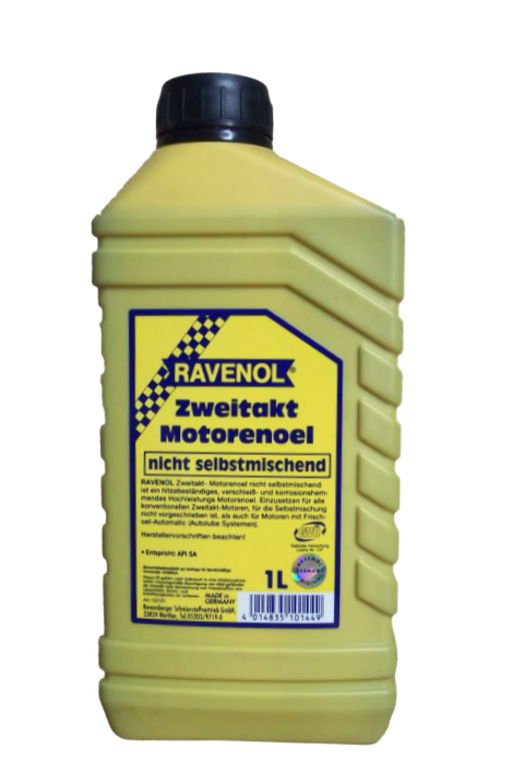 Моторное масло Ravenol 2-Takt Motoroel nicht selbstm, 1л